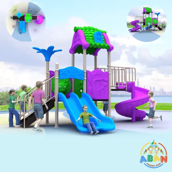 Kids Outdoor Playground Set