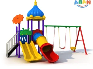 Kids Outdoor Playground with Slide