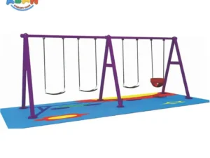 Durable and Safe Iron Swings for Parks and Playgrounds