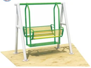 Heavy-Duty Iron Swing Set