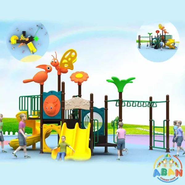 Outdoor playground equipment for kids