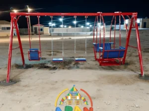 Heavy-Duty Playground Swing Set