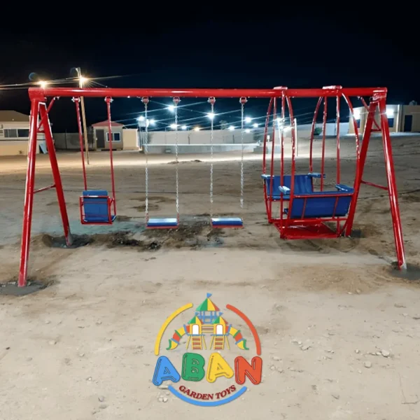 Heavy-Duty Playground Swing Set