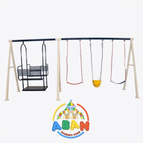 Deluxe Multi-Seat Outdoor Swing Set