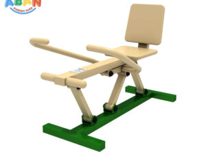 Seated Rowing Machine – Outdoor Fitness Equipment