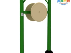 Single-Wheel Shoulder Trainer – Outdoor Gym Equipment by Aban Garden Toys