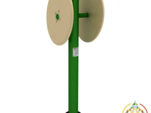 Double Wheel Rotator - Outdoor Fitness Equipment