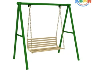 Outdoor Metal Bench Swing