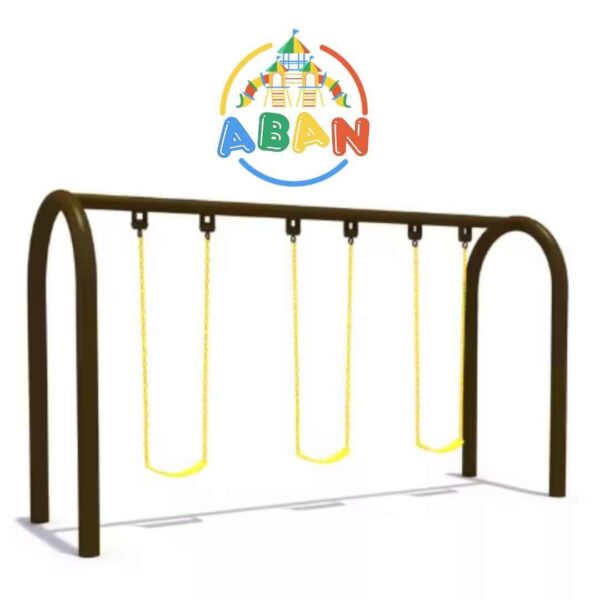 Premium Triple Swing Set